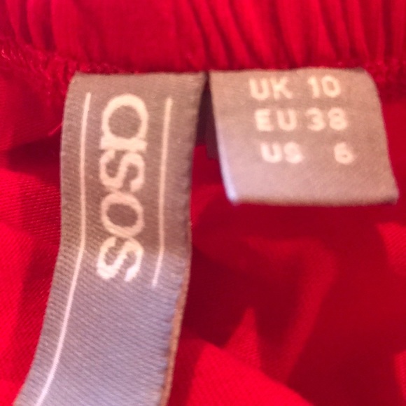 ASOS Off the shoulder dress -size 6-NWOT - Picture 5 of 6